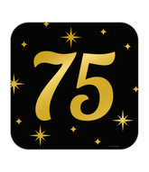 Deurbord 75 Jaar 50cm